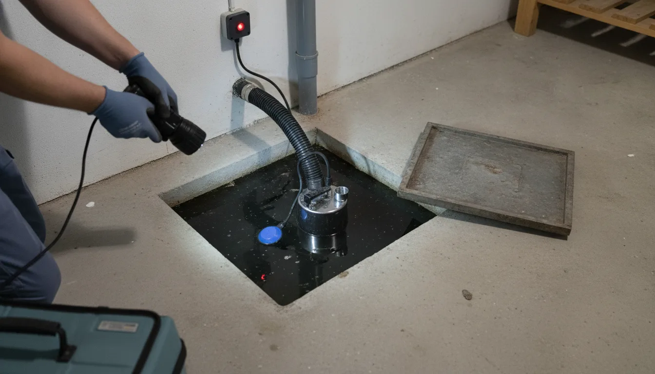 Dépannage pompe de relevage Cordemais – problème / diagnostic